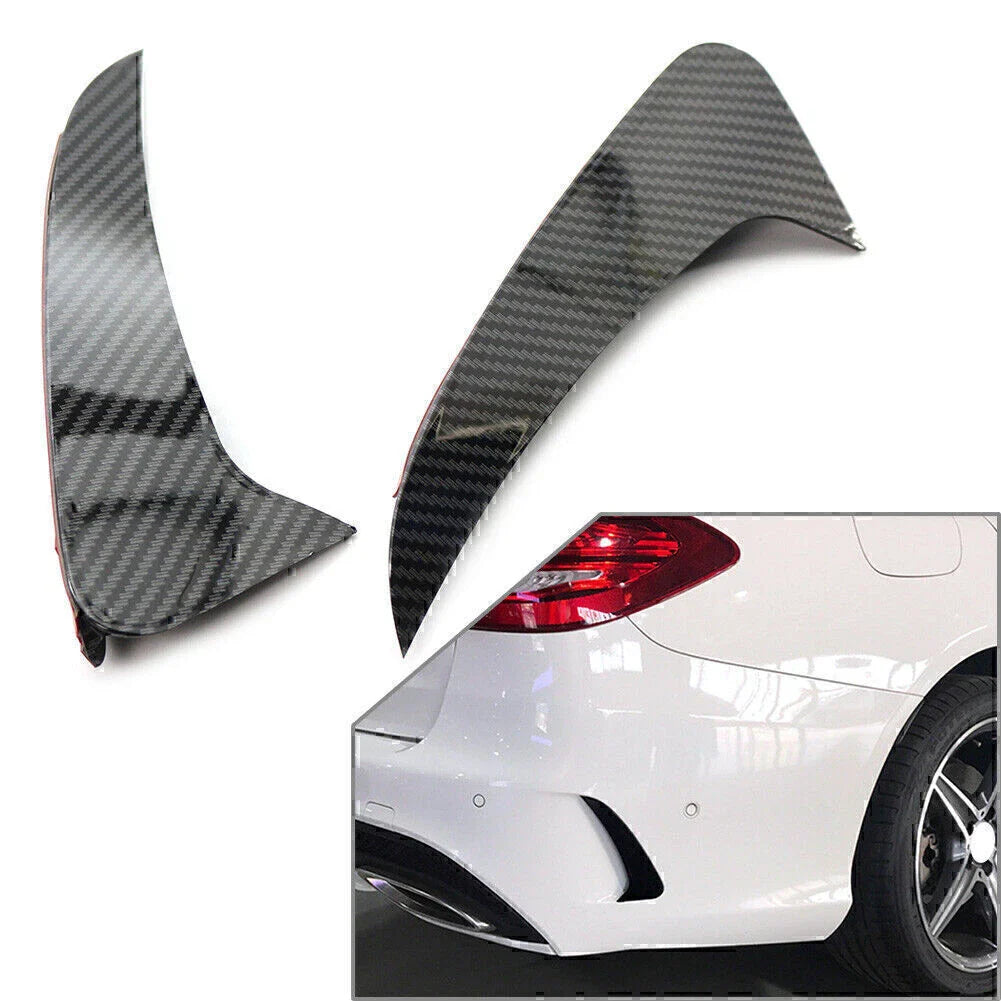 Rear Bumper Air Vent Outlet Cover Trim for Mercedes Benz C-Class (2015-2018)