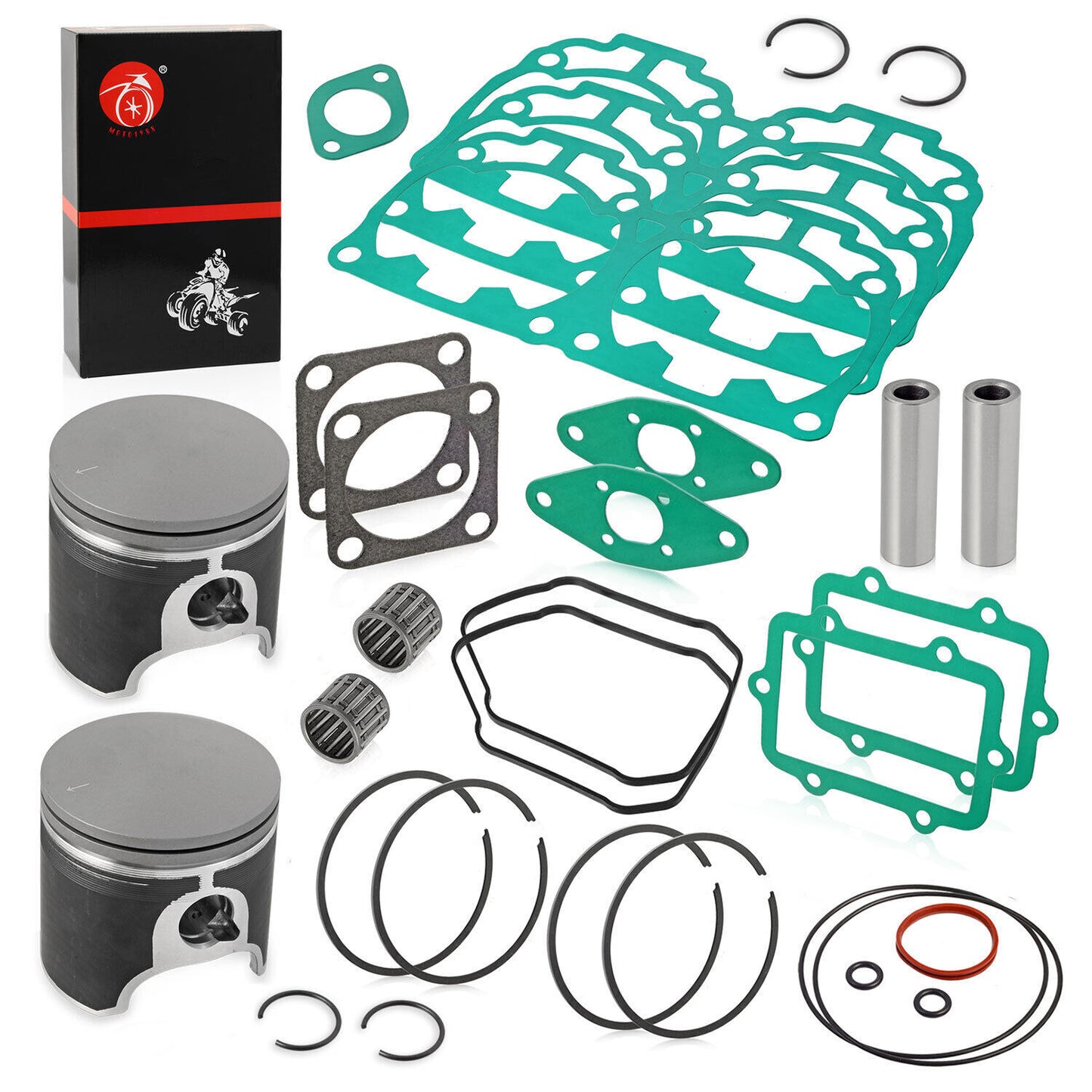 Top End Rebuild Kit Pistons 82mm for Ski-Doo GSX 800 (2003–2012)