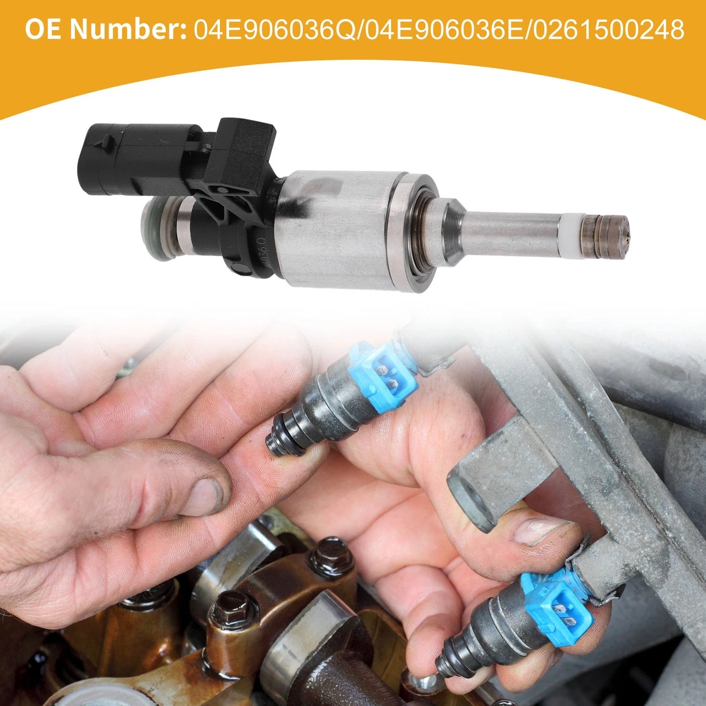 1 Pc Fuel Injector No.04E906036Q for VW Polo (2014–2020)
