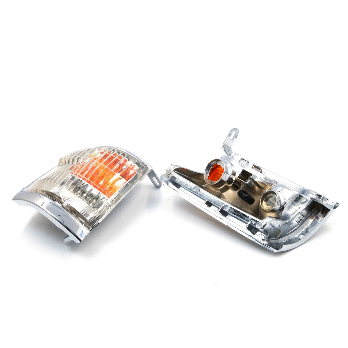 Chrome Indicator Corner Lights for Toyota Hilux LN145 LN147 (1997–2005)