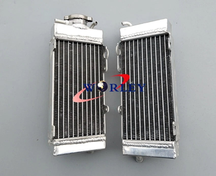 Set of 2 Aluminum Radiators for Yamaha YZ250 (1986–1989)