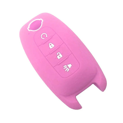 Silicone Key Case Cover for Nissan Kicks Rogue Pathfinder (2023)