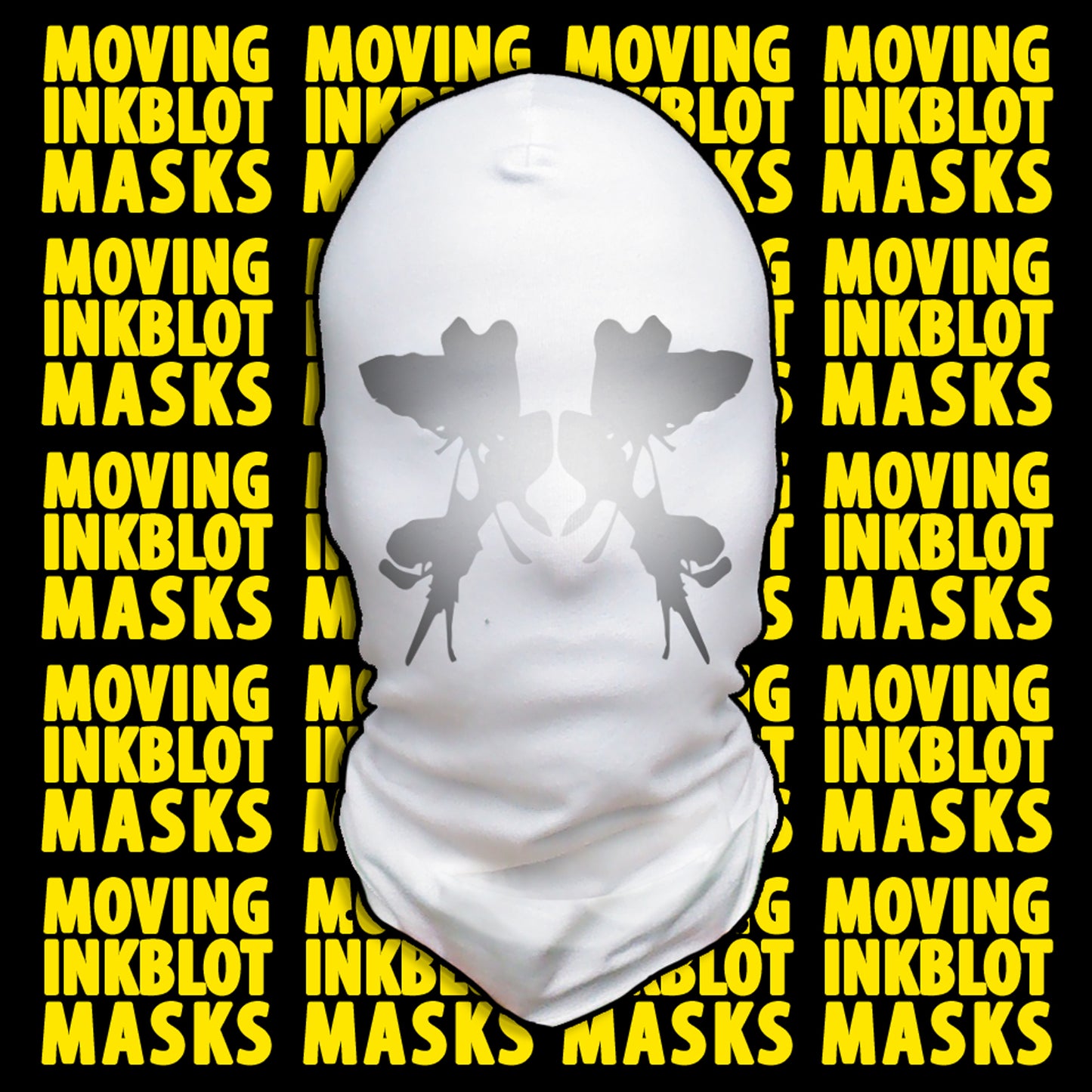 Rorschach Moving Inkblot Mask for Halloween Costume (2023)