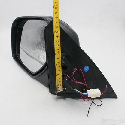 Chrome LED Electric Wing Mirrors for Mitsubishi L200 Triton Warrior 2006-2016