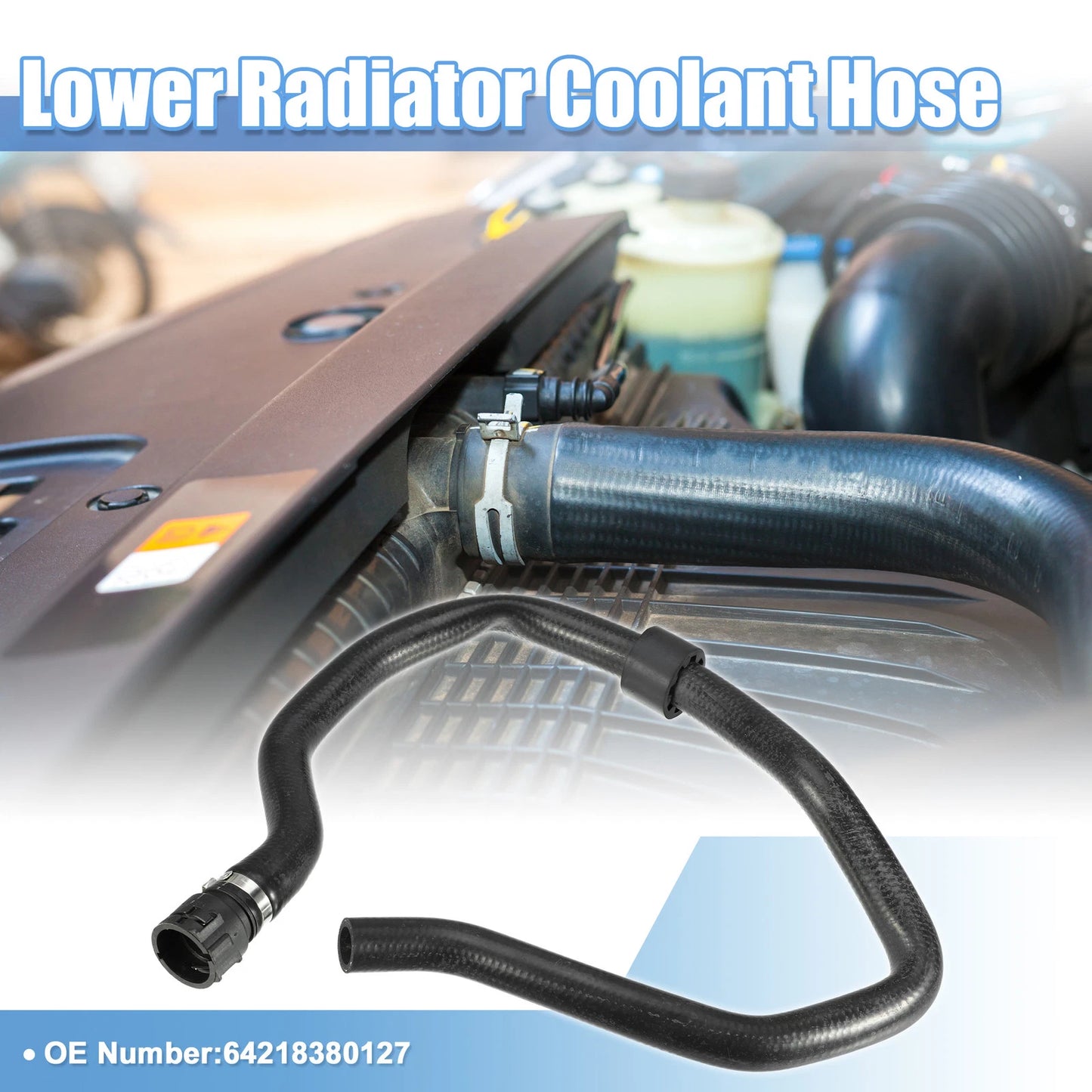 Radiator Coolant Hose No. 64218380127 for BMW X5 3.0i 2001–2006