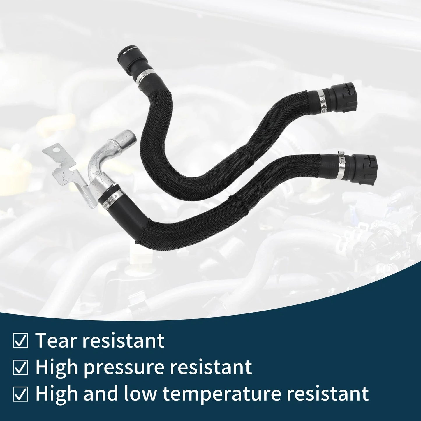 Heater Hose for Dodge Dart (2013-2016) - Engine Radiator Coolant Hose 1 x Set
