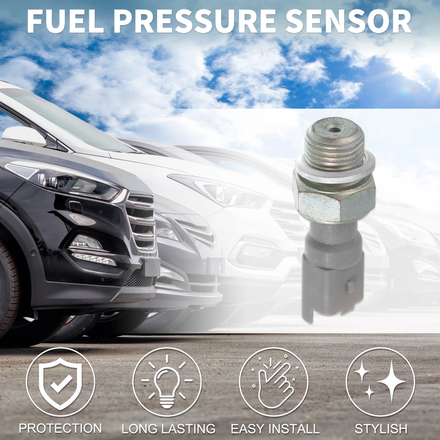 Fuel Pressure Sensor for Mini R55 Clubman Cooper S JCW (2008–2015) No. 12617568481