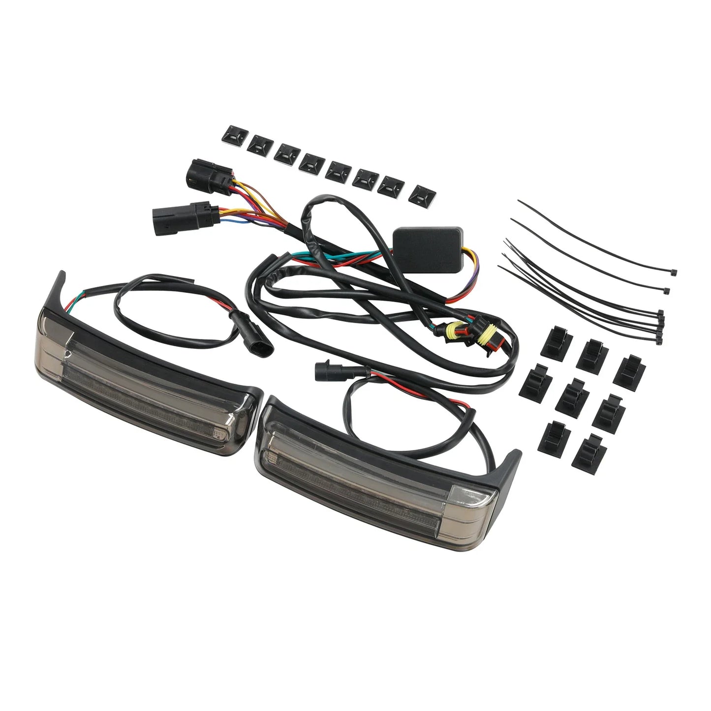 LED Inserts Brake Run Turn Signal Lights for Harley Touring (2014-2024)