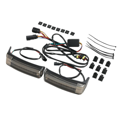 LED Inserts Brake Run Turn Signal Lights for Harley Touring (2014-2024)