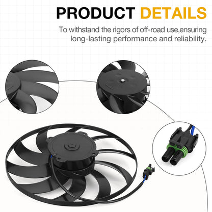 Cooling Fan Motor for Polaris RZR 900 / RZR XP 1000 (2014–2024)
