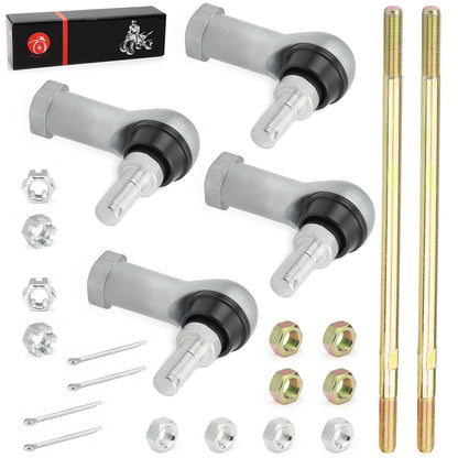 Set of 2 Tie Rod Ends for Honda Foreman 450 TRX450 (1998–2004)