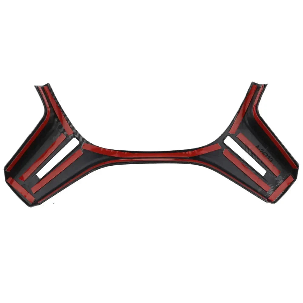 Carbon Style Steering Wheel Trim Cover for Mercedes-Benz ML-Class (2011–2014)