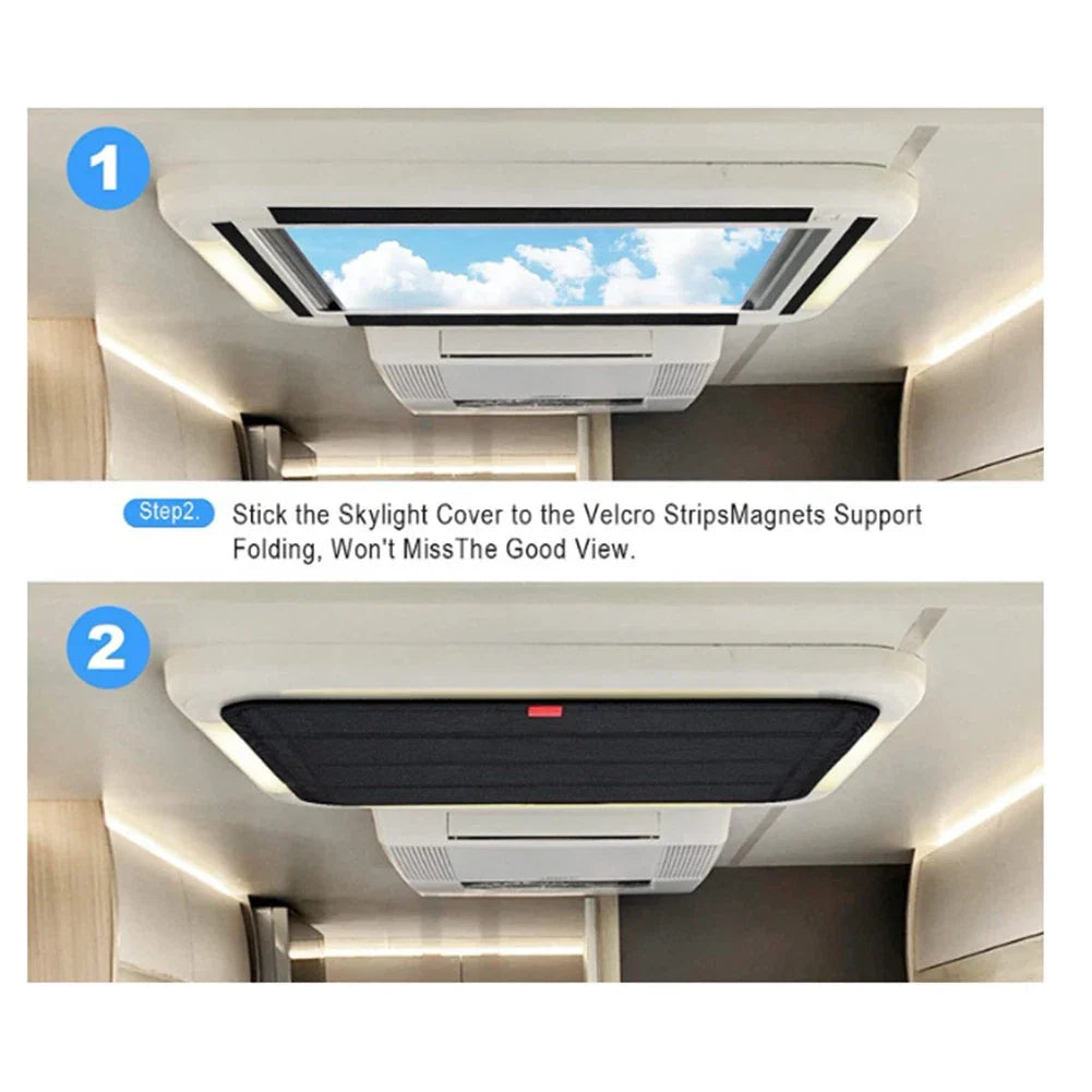 Roof Fan Cover with Insulation and UV for RV Protection