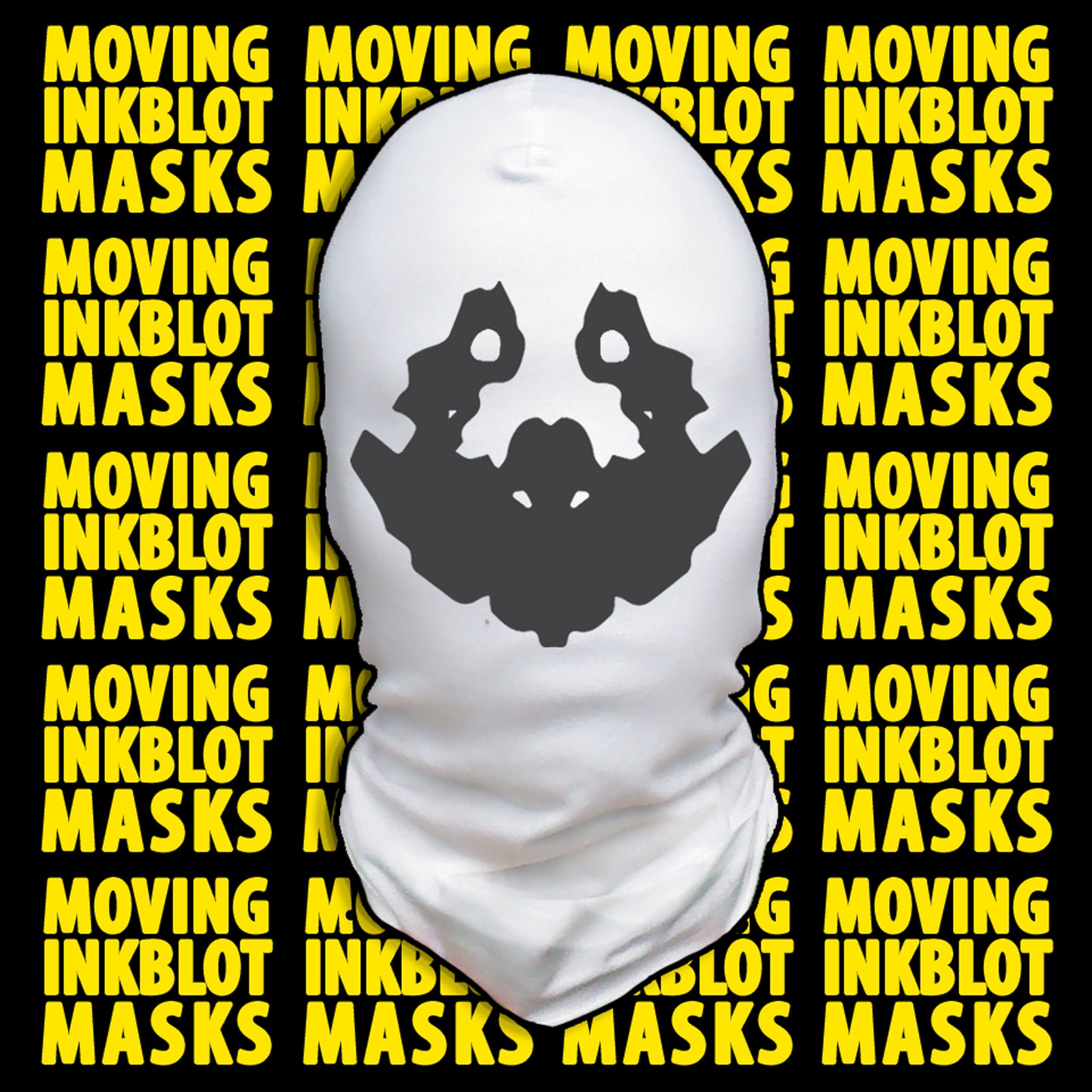 Rorschach Moving Inkblot Mask for Halloween Costume (2023)
