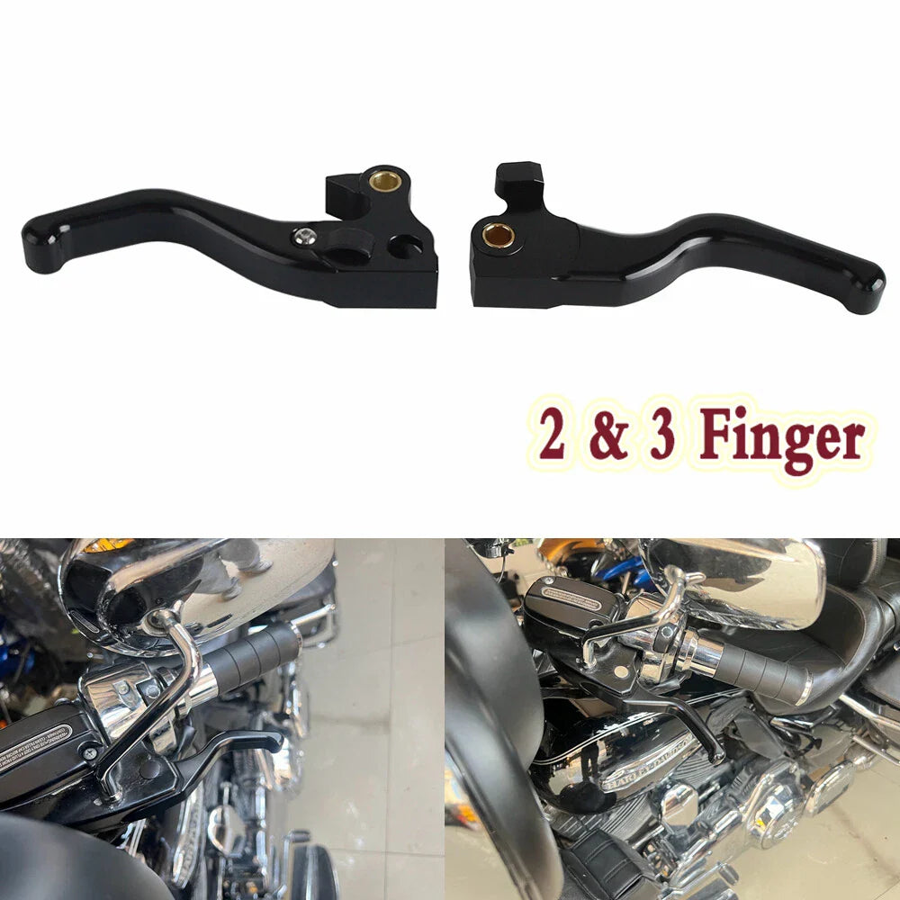 Finger Hand Brake Clutch Levers for Harley Sportster (2004-2013)