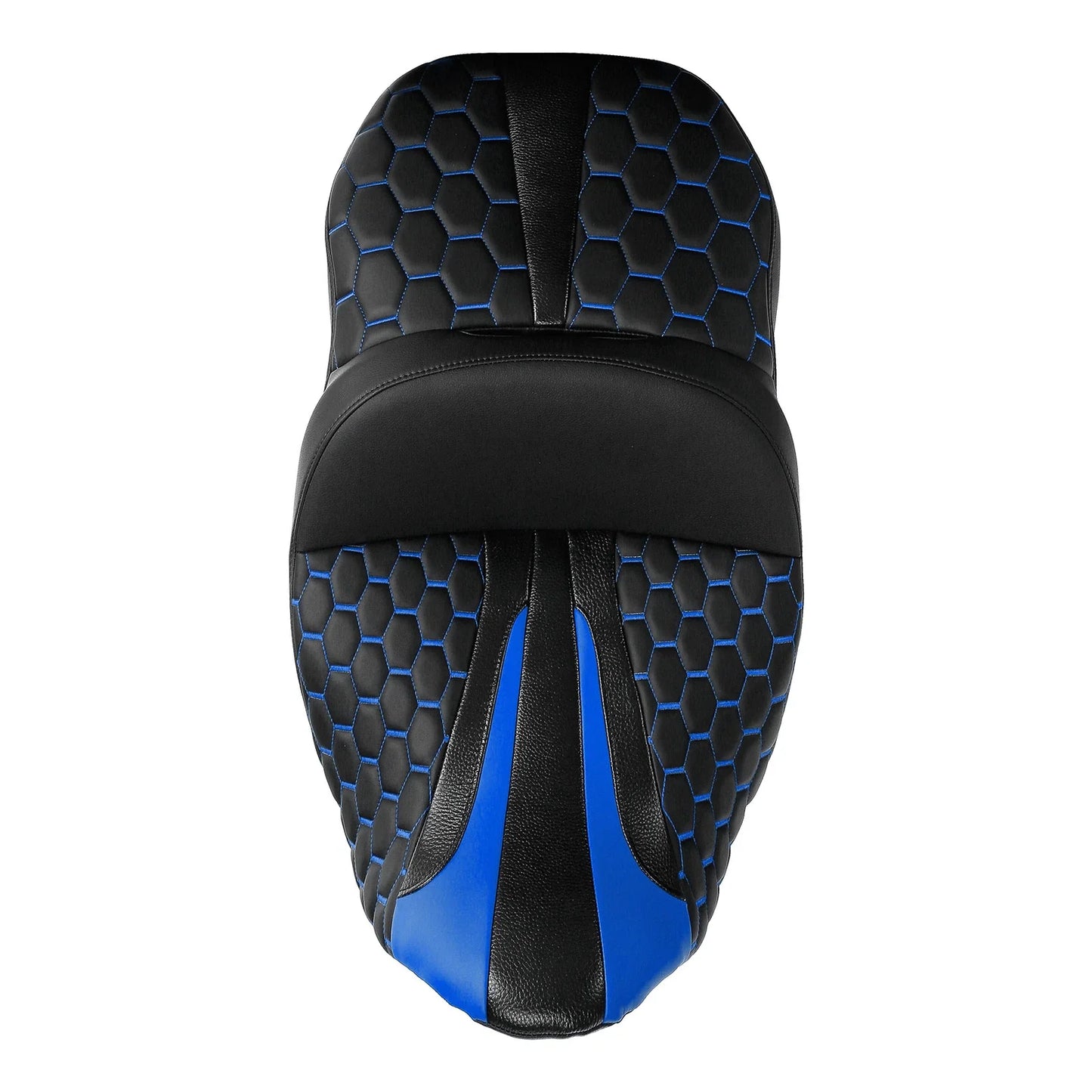 Seat for Harley Electra Street Tri Glide (2009-2023) Black Blue