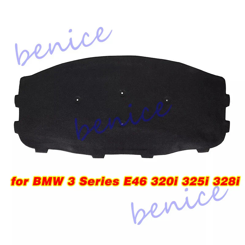 Car Hood Insulation Cotton Heat Pad for BMW 3 Series E46 (1998–2006)