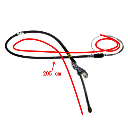 Set of 2 Hand Parking Brake Cables for Toyota Hilux Pickup (1988–1997)
