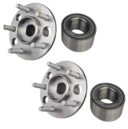 Pair Rear Wheel Bearing and Hub for Ford Fairlane Falcon (BA-BF)