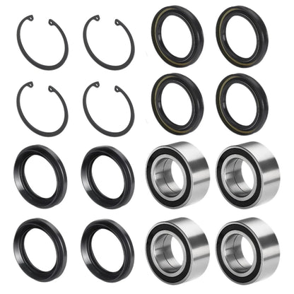 Rear Wheel Bearings Seals Kit 4x for Honda Rincon TRX650FGA (2004–2005)
