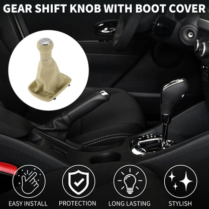 5 Speed Gear Shifter Knob with Cover No. 4B0863279A for Audi A6 (1997–2004)