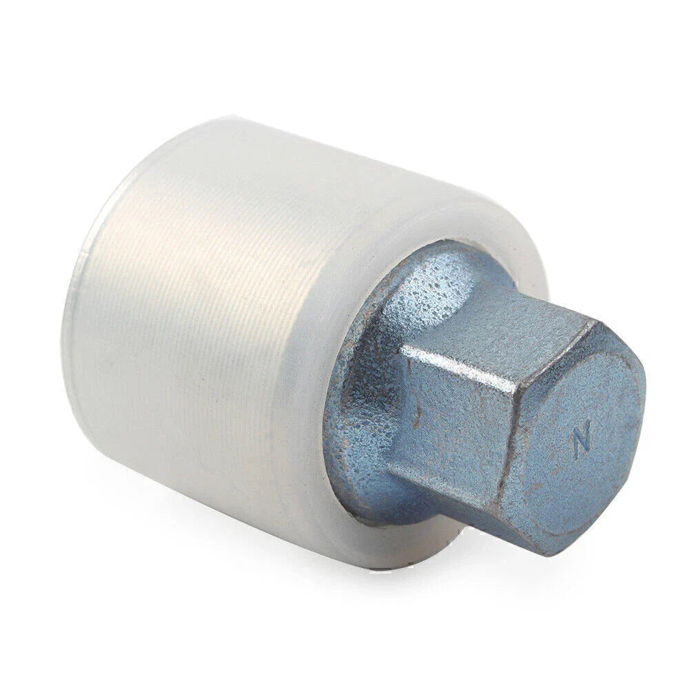 Chrome Steel Locking Wheel Nut Key for Audi