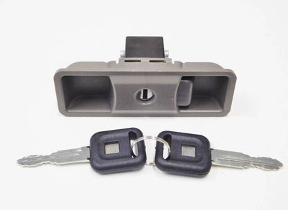 Grey Glove Box Catch w/ Lock & Keys for Holden TF Rodeo (1988-1997)