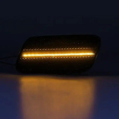 Black Lens LED Bumper Side Marker Light for Mercedes Benz W210 E-Class (1996–2002)