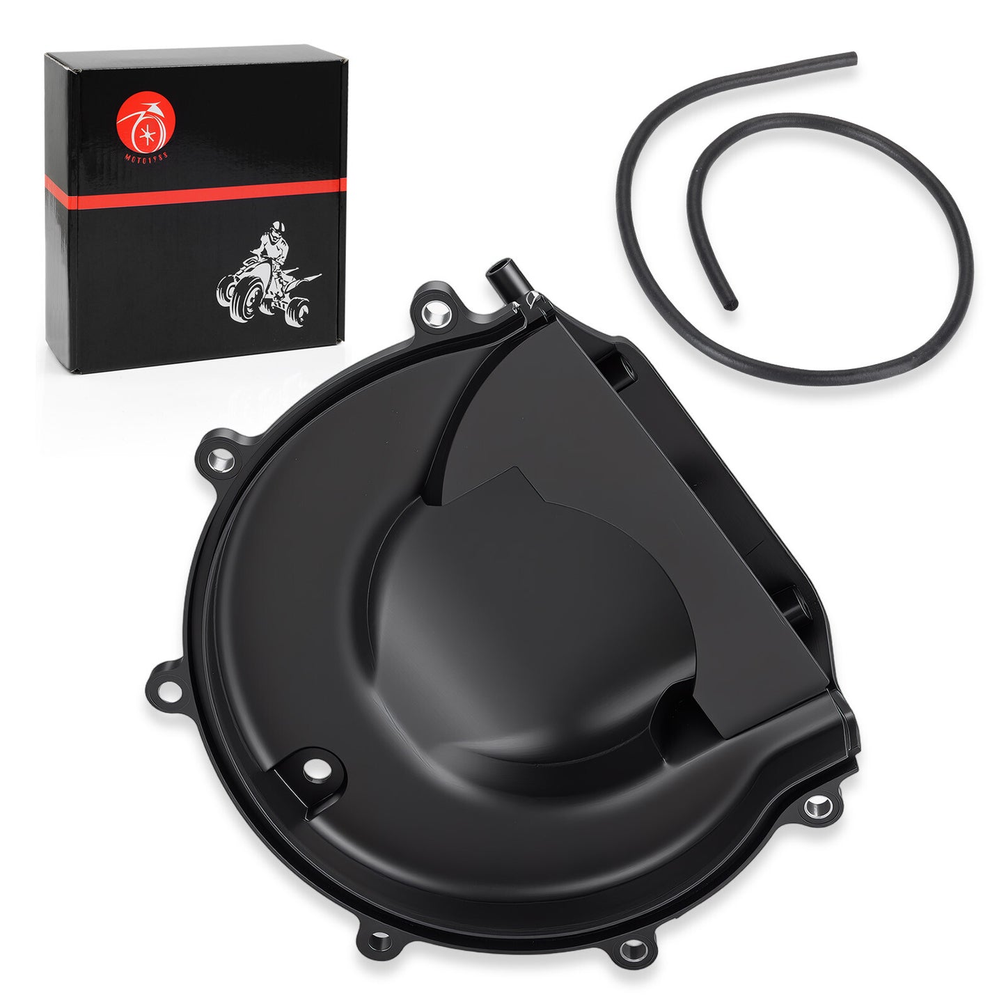 Cooling Fan Cover for Suzuki LT80 (1987–2006) - Black