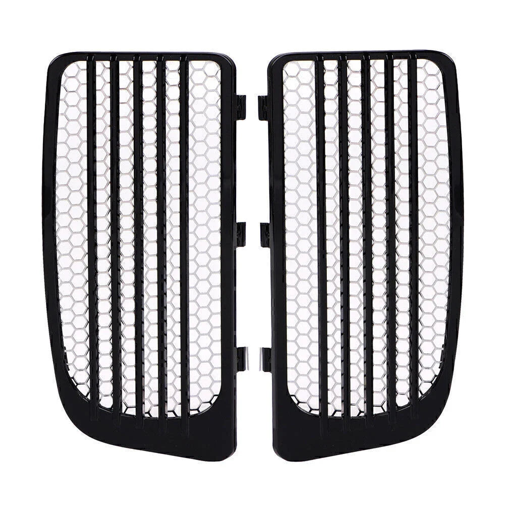 Black Radiator Grills for Harley Electra Glide Low Ultra Limited (2014-2023)