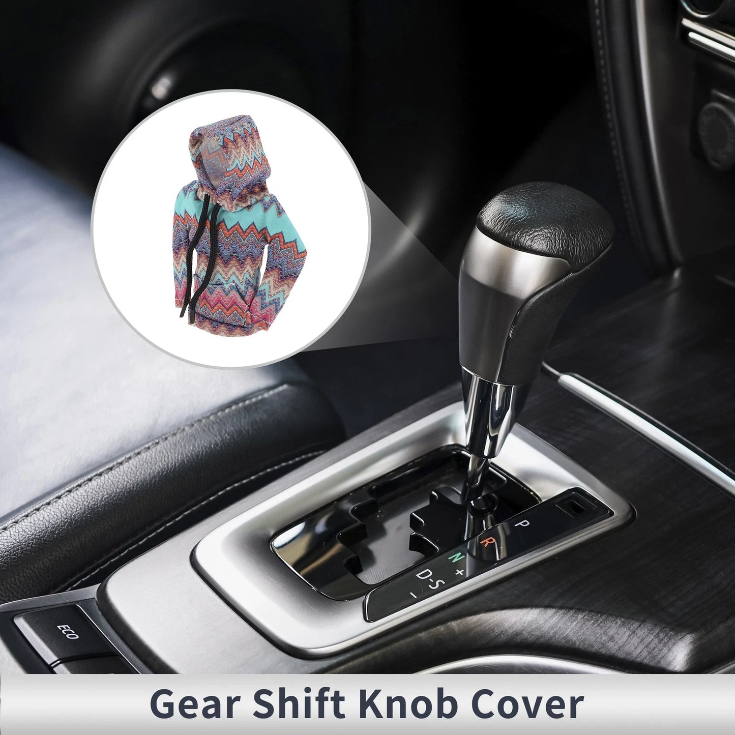 Gear Shift Knob Cover for Universal Cars (Universal) - Deep Blue