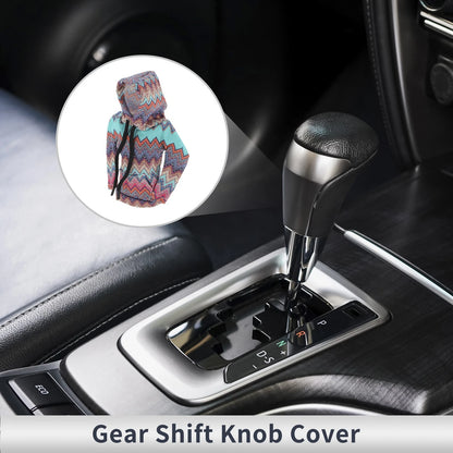Gear Shift Knob Cover for Universal Cars (Universal) - Deep Blue