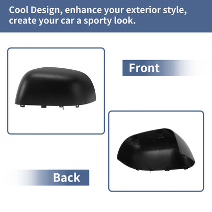 Left Passenger Side Mirror Cover Cap for Nissan Leaf (2010–2012)