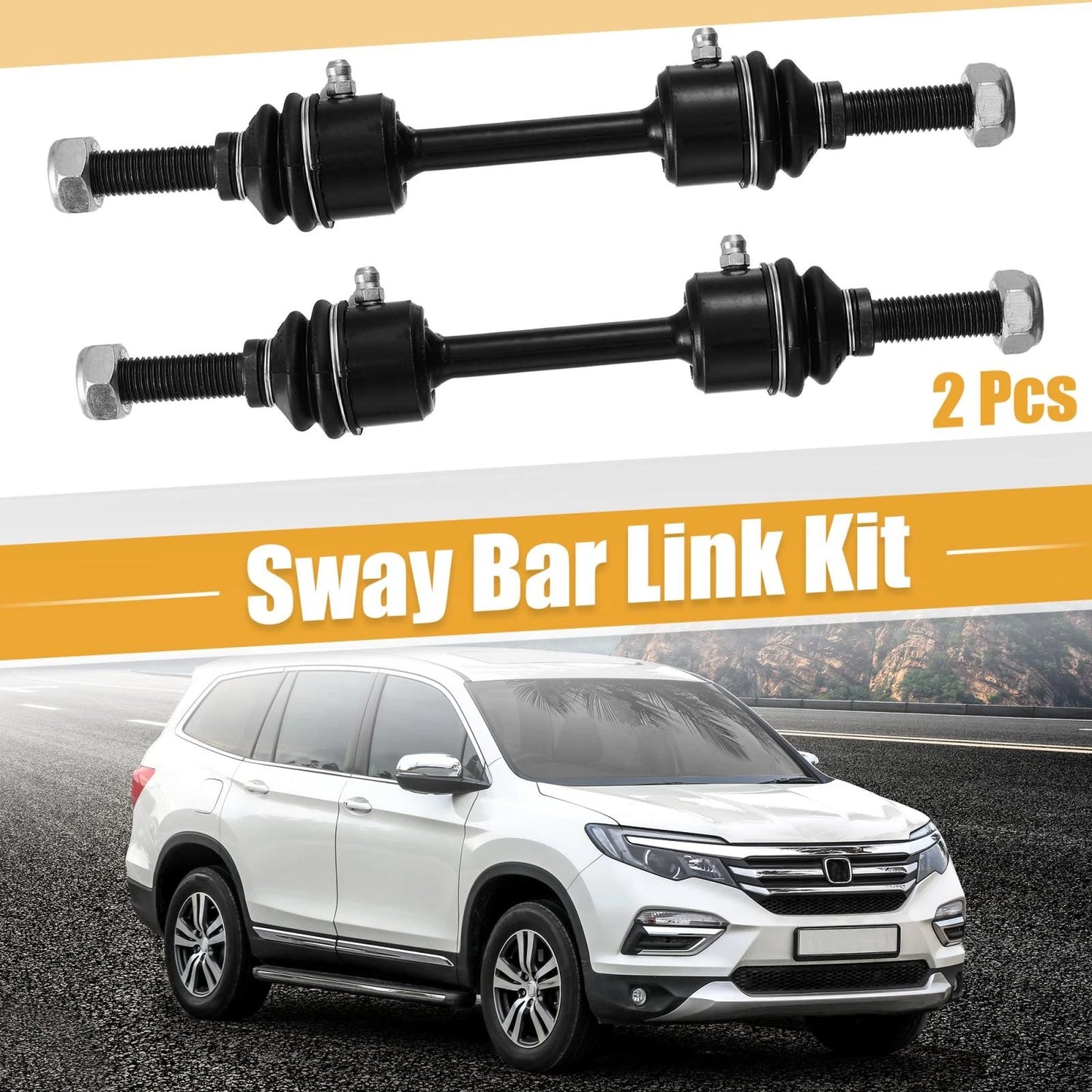 2X Front Sway Bar Links K750362 9L3Z5K483D for Ford F-150 F-250 4WD (2010–2018)