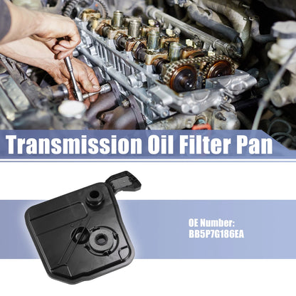 Transmission Filter Oil Pan for Ford Escape, E-350, Lincoln (No.BB5P7G186EA)