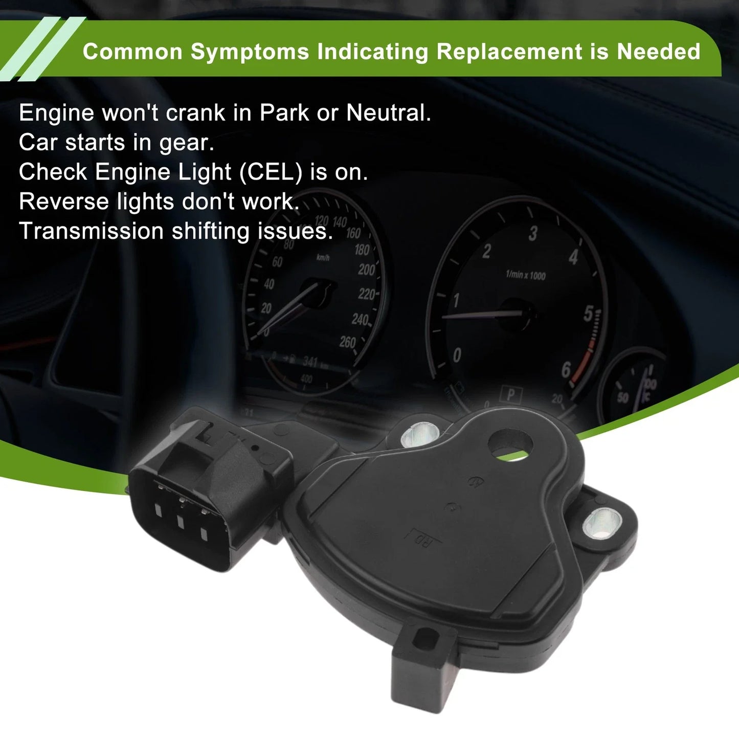 Neutral Safety Switch for Hyundai Accent (1998-2011) 1 x Piece