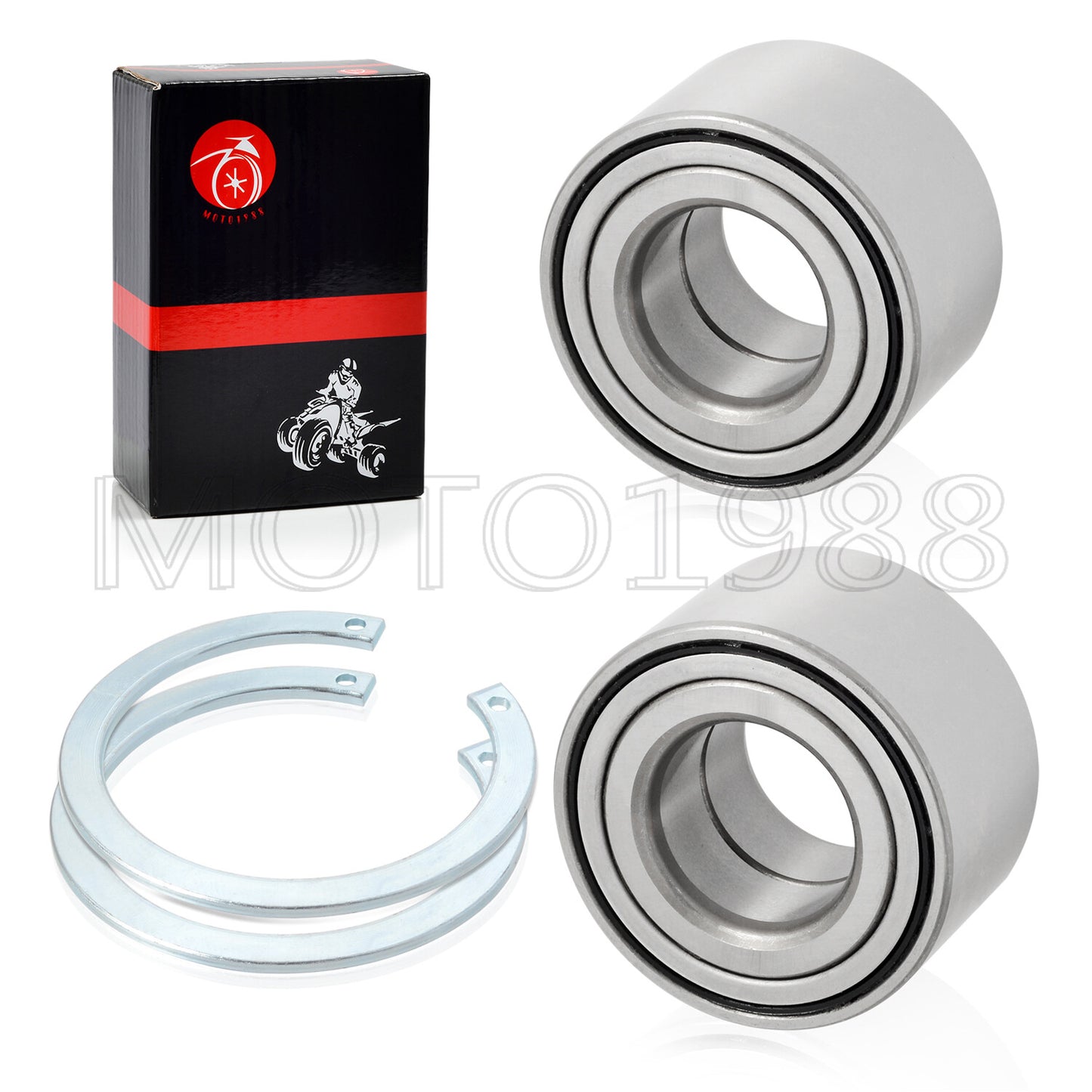 Front Wheel Bearings with Circlip for Honda Foreman 520 (2020–2024)