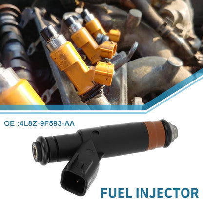 Fuel Injector No. 4L8Z-9F593-AA for Ford Escape (2005–2008) 3.0L Black