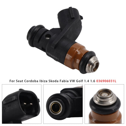 Fuel Injector for Seat Cordoba, Ibiza, Skoda Fabia, VW Golf (2000–2006) 036906031L E