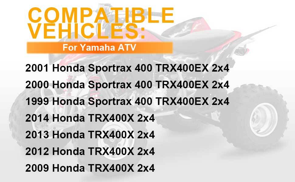 Fuel Petcock Lever Valve Screw Washer for Honda Sportrax 400 (1999–2008)