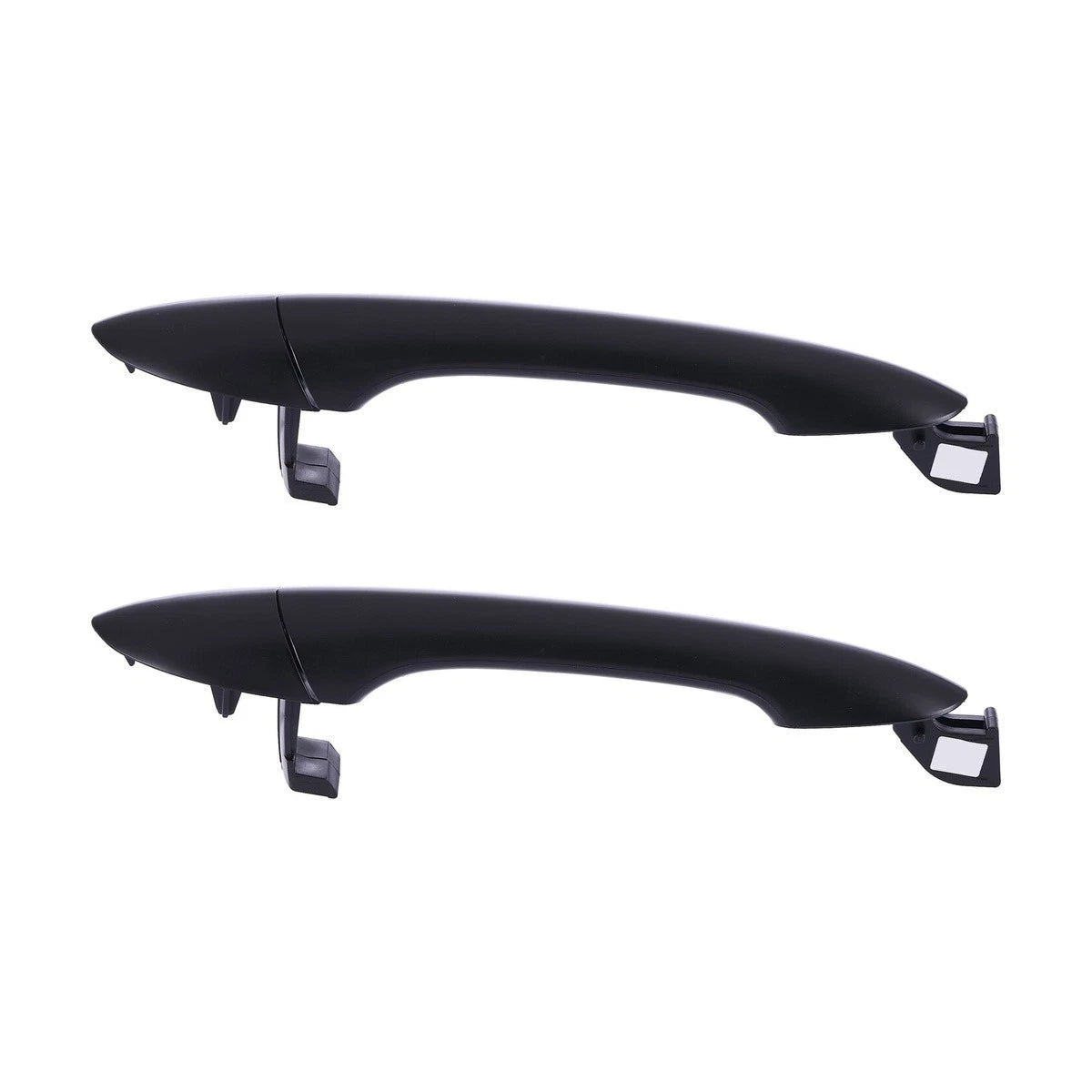 2pc Outer Door Handle Set Black for Hyundai Sonata (2010–2014)
