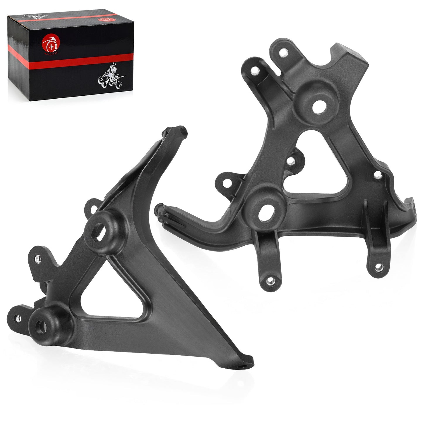 Set of 2 Headlight Fender Bracket Supports for Yamaha Raptor 700 SE (2006–2019)