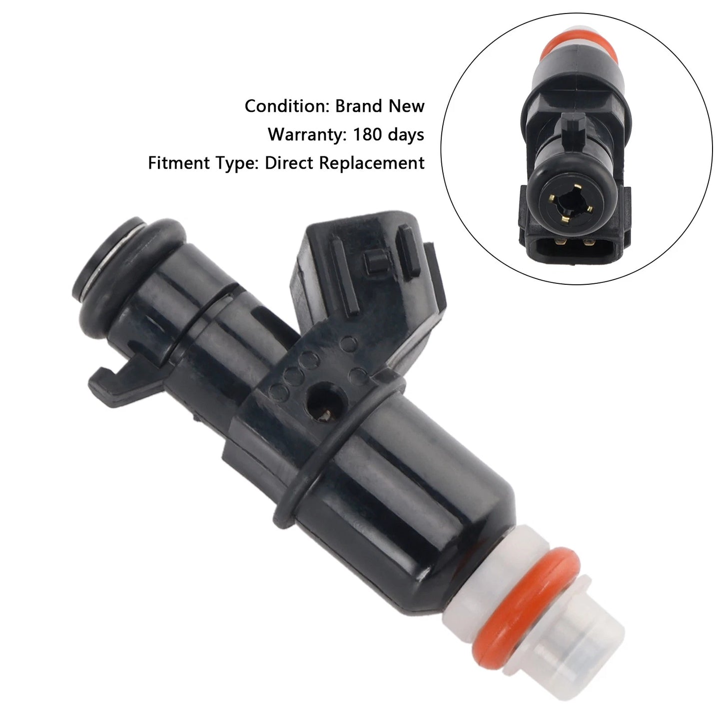 2X Fuel Injectors 1202863 for Polaris RZR Sportsman Ranger EFI 700 800 (2005–2014)