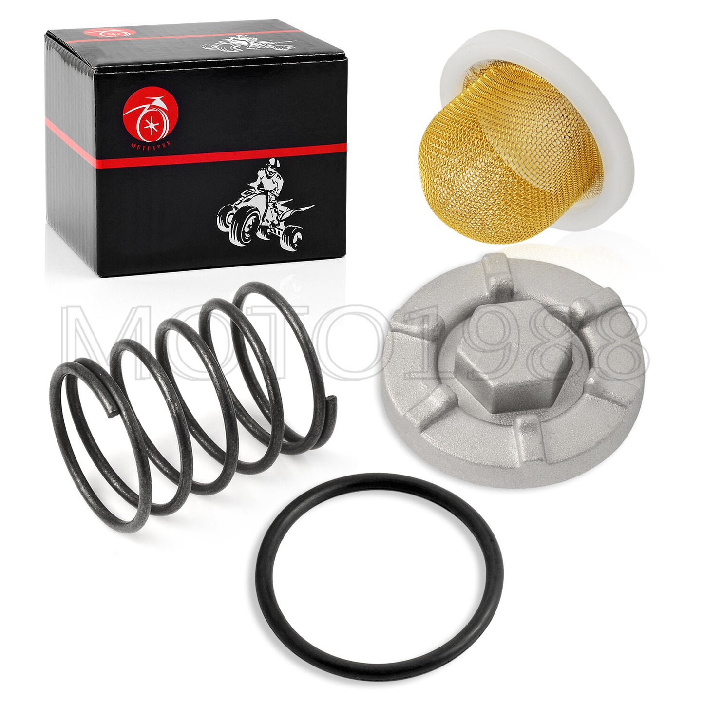 Oil Drain Plug & O-Ring for Yamaha Kodiak 400 450 (2000–2006)