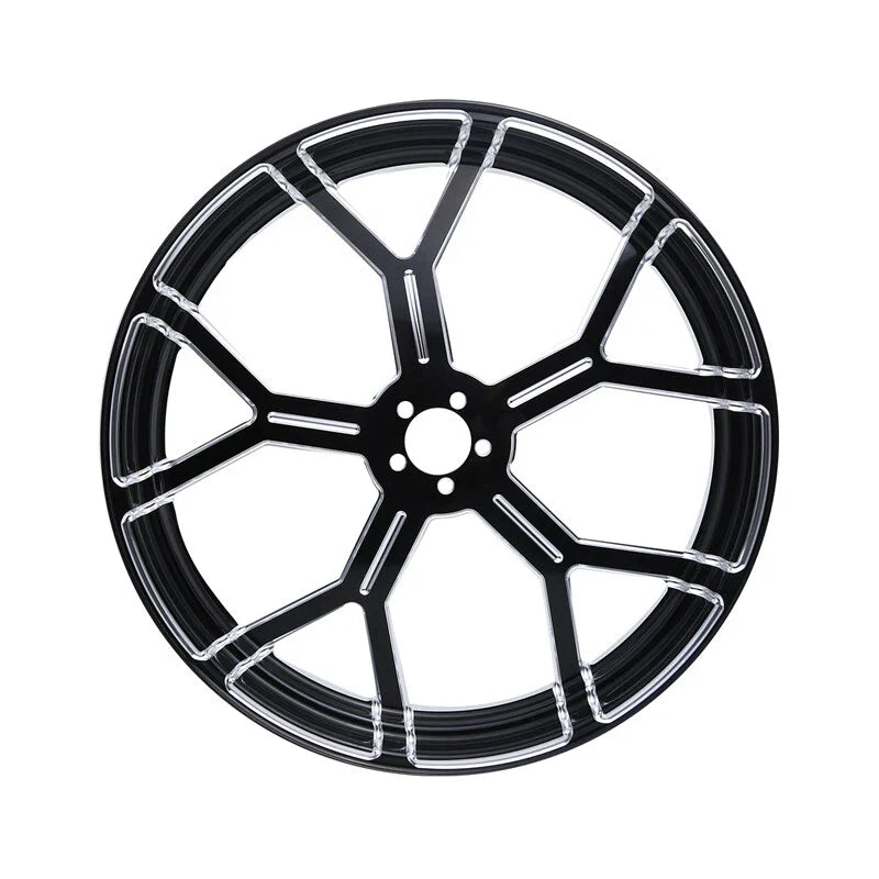 18" x 3.5" Front Wheel Rim w/ Single Disc Hub for Harley Touring (1997-2021)