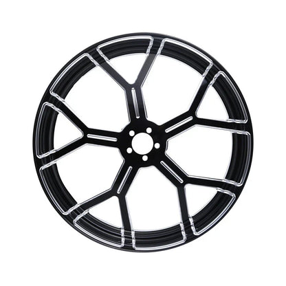 18" x 3.5" Front Wheel Rim w/ Single Disc Hub for Harley Touring (1997-2021)