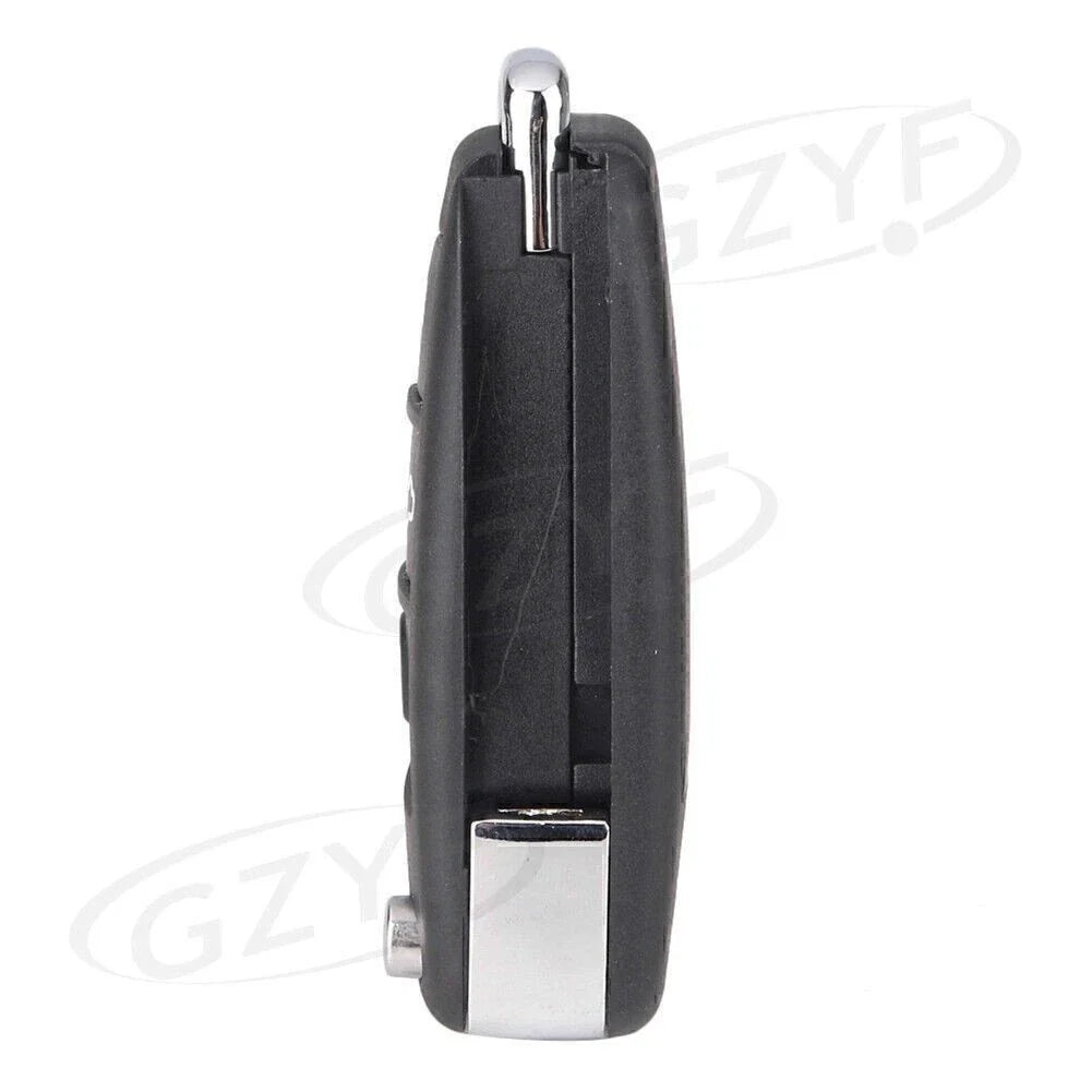 Folding Key Shell Remote Case 3 Buttons for Audi Q7 A8 Quattro (2007-2015)