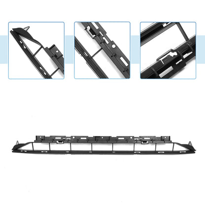 Front Lower Bumper Grille for Audi A4 B9 (2016–2018) Black Sport Style