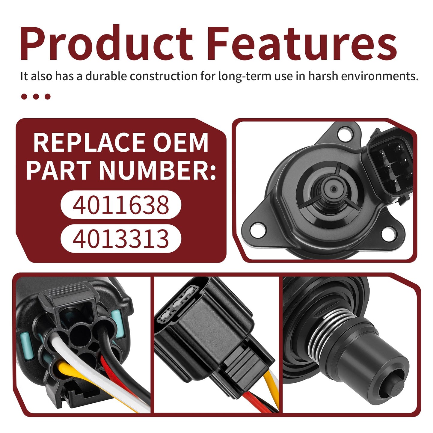 Idle Air Control Valve for Polaris Sportsman 850 XP 1000 (2013–2020)