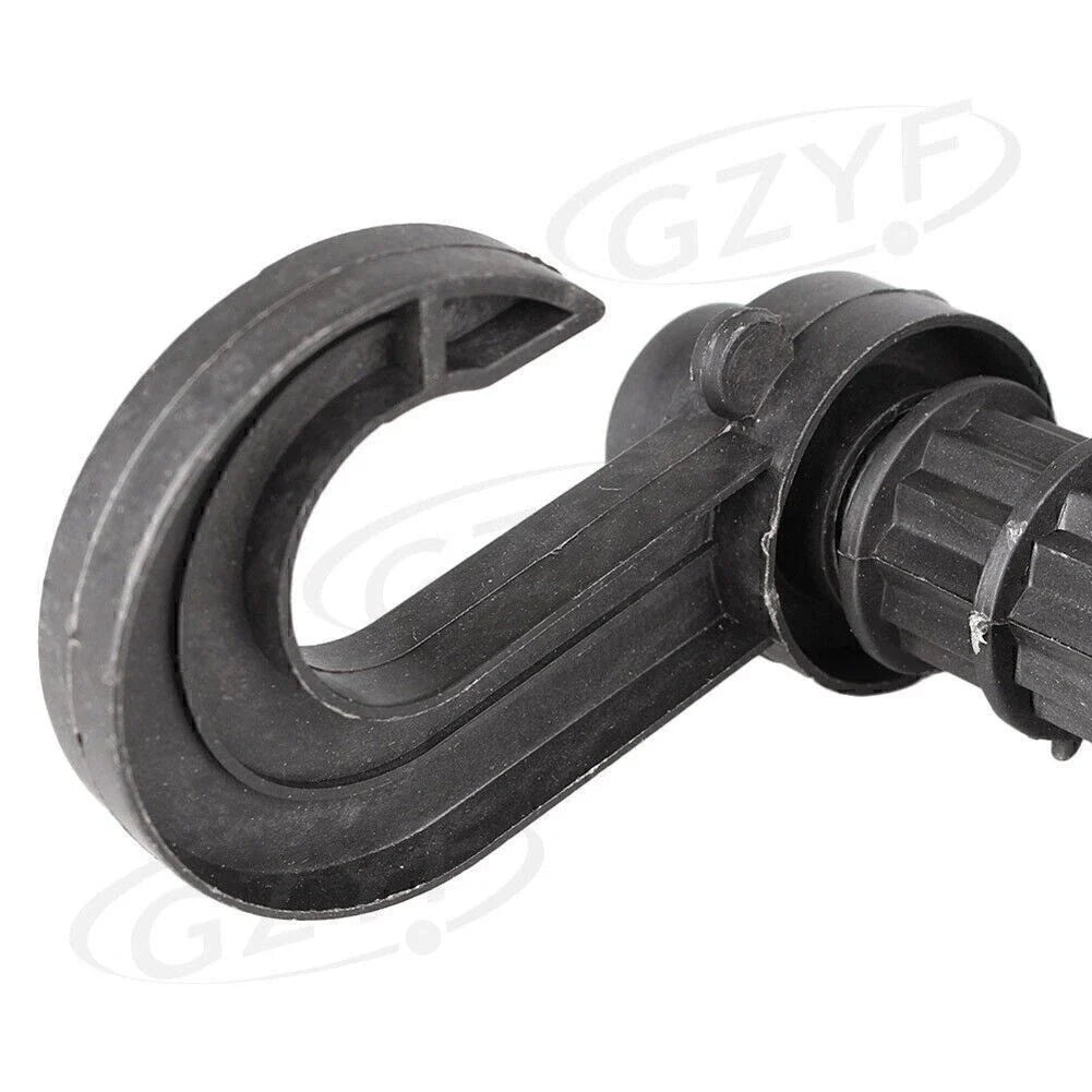 Plastic Seat Hook Hanger for Car - Black (Fits Most Vehicles)